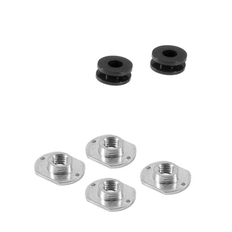 Metal and rubber parts from Air Motor Repair Kit For Graco Fireball Pumps And Monark Air Motors Fits Fireball Models 206405K 206699J 206700J