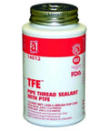 Pipe Thread Sealant With PTFE For Quick Sealing And Easy Break Free On Hot Threads White 8 Oz Jar Solvent Free NSF Registered FDA