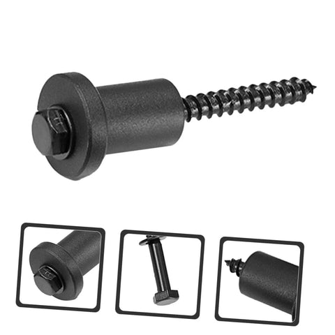 Sliding Barn Door Track Connectors Set With Wall Spacers Expansion Tubes And Clamp Screws For Easy DIY Installation