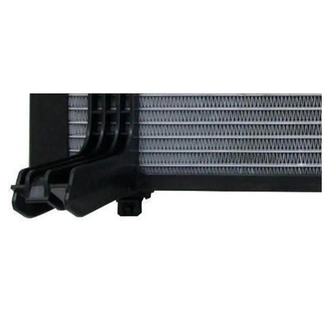 High Performance Transmission Oil Cooler Kit Fits Chevy Silverado And Gmc Sierra 2500Hd 3500HD Models From 2017 Through 2019 For Heavy Duty Cooling Action And Reliable Powertrain Heat Dissipation On The Road, close-up finned cooler