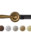 StrongARM Metal Toilet Tank Lever Universal Fit For Front Angled Side Left And Right Mount Toilets Brushed Bronze Finish top view