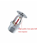 Fast Response Fire Sprinkler Head With Heavy Duty Side Spray Configuration For Instant 68 Degree Pop Featuring A Rock Solid 3mm DN15 Nozzle Joint To Shield Your Spot From Fire Drama And Keep The Family Cool With A Beast Mode Safety System That Works Like showing high quality glass ball and nozzle.