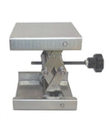 Motorized Rotary Positioning Stage With Stainless Steel Lifting Platform, Height Adjustable Table, side view, PT-YS01.