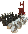 Fixturing Kit For Portable Five Eighth Inch Holes Welding Table With Magnetic Torch Holder, V Blocks, Riser Stops, Squaring Pins