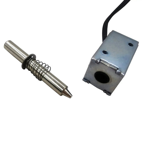 Two Pack Mini Push Pull Linear Solenoid Electromagnet With 5mm Stroke, DC 5V To 12V, 25 Ohm, Open Frame Mini Actuator, Electric DC Magnet DS 0420S