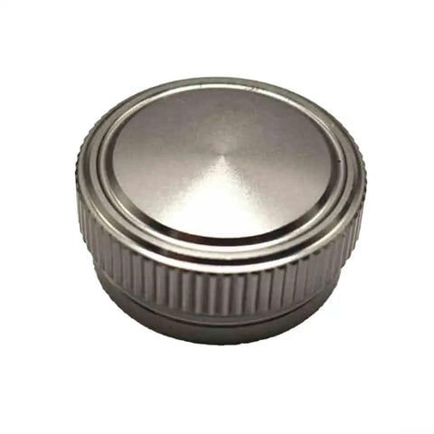 Lightweight CNC Aluminum Alloy Spool Tension Knob Upgrade For 20 22 23 Baitcasting Reels, silver finish close-up