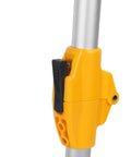 Close-up view of the locking mechanism on the Glomora Measuring Wheel Double Folding Accurate 0-9999.9m Portable Distance Measuring Wheel.