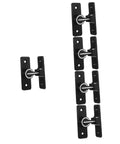 Heavy Duty Stainless Steel Slide Bolt Lock With Glow In Dark Night Light Feature And Pick Proof Ball Catch for sliding barn doors.