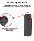 Six Point Oil Pressure Sensor Socket For Three Eighths Inch Drive Vehicles Pro Grade Quick Removal Tool with 3/8-Inch Square Mouth