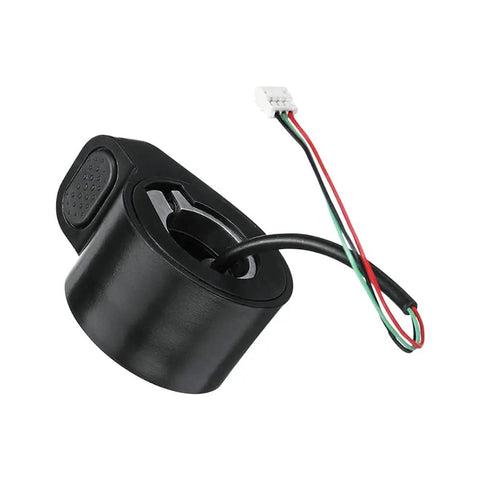 High Sensitivity Thumb Throttle Replacement For Electric Scooters With Waterproof Plug Easy Start And Smooth Grip Compatible With M365 Style Scooters Responsive Acceleration Durable Plastic Housing Black