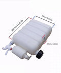 9L Portable Hand Washing Water Tank For Outdoor Hygiene, Durable ABS Storage Dispenser with faucet and size dimensions