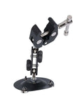 Pro Grade Soldering Stand Clamp With Magnetic Helping Hands 360 Degree Rotation Rubber Pad Jaws for electronics and jewelry repairs