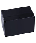 Rugged ABS Plastic Junction Box Enclosure For Electronics Projects 6.3 x 4.33 x 3.54 In Black Instrument Case
