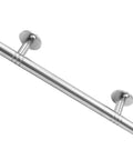 Sliding Barn Door Handle Stainless Steel Heavy Duty Solid Pull Handle with 7.9 Inch Total Length, side view on white background.