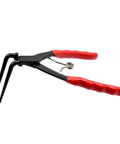 90 Degree Long Nose Snap Ring Pliers For Internal Circlip And Master Cylinder Retaining Rings, Heavy Duty Bent Lock Pliers For Trucks Cars And Bikes Durable One Piece Construction