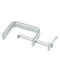 Silver G Shaped C Clamp Set 50mm Heavy Duty Adjustable Woodworking Clips For Wood Plastic Drilling Desk Divider Clips Built Tough Fasteners