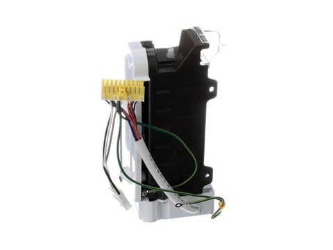 Side view of Genuine OEM Water Inlet Valve Assembly for Refrigerators, Easy Install, compatible with LFX LMX LM models.
