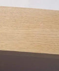 Close-up of unfinished solid red oak wood, showcasing a smooth, curved edge for Pair Of Steam Bent Solid Red Oak Rocker Runners For Top Shelf Furniture Fix Ups And No Nonsense DIY Upgrades Unfinished Underswing Parts With Precise Drill Specs.