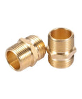 Brass Garden Hose Fitting Adapter 3/4 MHT To 3/4 MIP Or 1/2 FIP Male Coupling Heavy Duty Forged Copper Hose Adapter