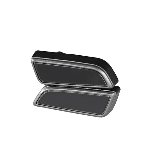 Essential Top Shelf Seat Adjustment Button Replacement For Tesla Model 3 And Y Interior Control Switch smooth black plastic buttons.