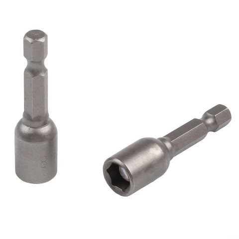 Fabulett Metric Nut Socket Set With 1/4 Inch Hex Shank Adapter For Impact Rated Drills And Screwdrivers Featuring Quick Release Chrome Vanadium Steel Drivers In 5 Pc Variety Including 8 Mm Head Size, 8 mm socket