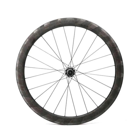 700C Carbon Fiber Wheelset With 50mm Fat Rim For Road Bikes V Brake Compatible Quick Release Front 100mm Rear 130mm Supports 7 To 11 Speed