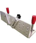 Aluminum Knife Sharpener Jig With Dual Arm Grips Knife Sharpening Locator Clip For Belt Sander Machine Pro Grade Aid