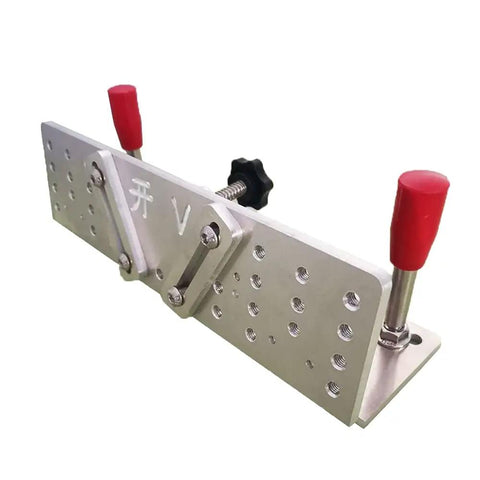 Aluminum Knife Sharpener Jig With Dual Arm Grips Knife Sharpening Locator Clip For Belt Sander Machine Pro Grade Aid