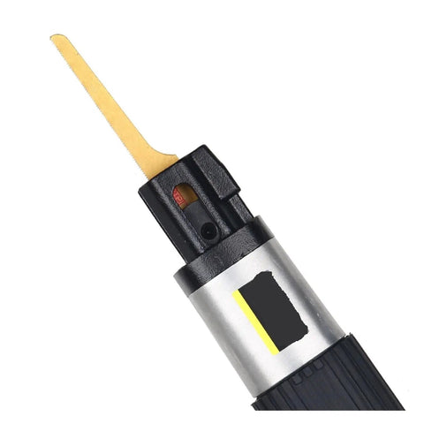 Close-up of Super Reliable Heavy Duty Pneumatic File Polisher And Reciprocating Wood Sander with oscillating blade.