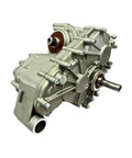 Top Shelf Transmission Gearbox For 1000 And 800 Series Tractors 2013 2014 Front Rear Axle Drive Hassle Free Swap Slick Upgrade Direct Match For Factory Specs 420684783 420686650 Beefy Build close-up view with bolts and connectors.