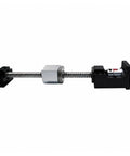Top Rated SFU2005 And SFU2010 Ball Screw Set With Coupler, Support Block And Motor Bracket For Your CNC Machine Build Or DIY Project Upgrade, showing motor bracket and ball screw assembly.