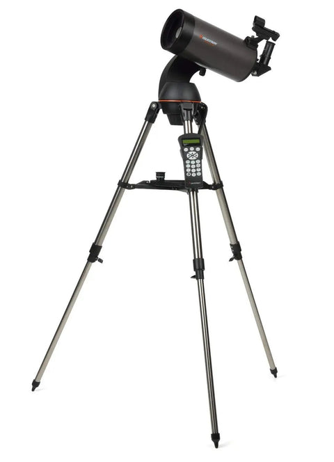 NexStar 127SLT Computerized Telescope With SkyAlign Auto Finder, Maksutov-Cassegrain Optics, 127mm Aperture on tripod
