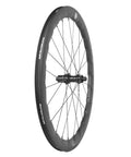 Side view of Carbon Road Disc Brake Wheelset 700c Tubeless Ready 50C 25mm U Shape Center Lock For Lightweight Speed And Bombproof Braking