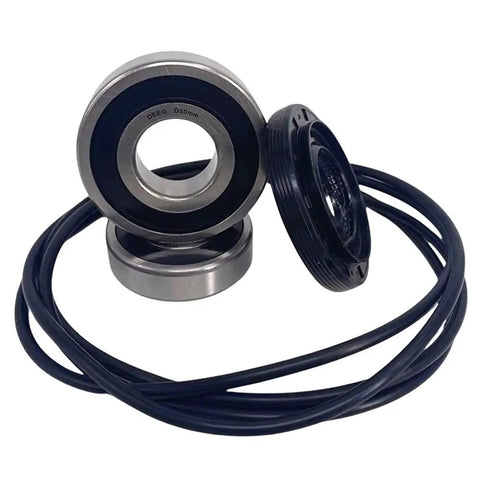 Front Load Dryer Tub Bearing Seal Repair Kit Solid Swap For Lg Kenmore Knocks That Annoying Thump Dead Eliminates Vibration Smooths Everything Out For A Fresh Laundry Setup Today. Bearings and black seals with durable material.