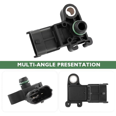Map Sensor Replacement That Fits OEM 55573248 12591290 12644228 SU9491 2133842 Bolt On For Chevy Impala Silverado GMC Canyon Sierra Buick Lacrosse And Keeps Your Ride Running Right Car Accessories, black plastic, 1.62x1.87x0.96 in