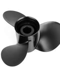 Aluminum Outboard Propeller 13 3 Quarter X 15 Pitch Three Blade Right Hand Rotation With 15 Spline Hub Kits Included