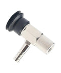 High Quality Pat Series One Layer Pneumatic Suction Cup Chuck For Industrial Rubber Manipulator Accessories White Pat-25 Model with black rubber seal.