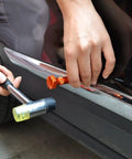 9 Piece Car Dent Repair Tool Set With Multi Head Leveling Pen Kit For Sheet Metal Dents And Auto Body Restoration Includes Durable Rubber