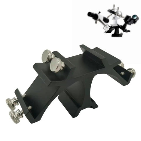 Triple Finder Scope Mount Bracket For Telescopes With Three Dovetail Slots in full metal construction with easy install screws
