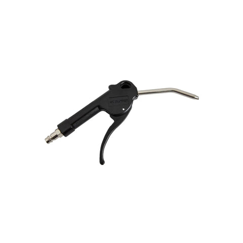 Heavy Duty Compressed Air Blow Gun Featuring US Industrial Quick Connect Coupling, black nozzle for drying equipment.