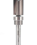 Template Router Bit With Ball Bearing, Pro Grade Carbide Tipped, One Half Inch Cutting Diameter, visible vertical view