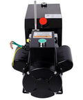 Heavy Duty Single Acting Hydraulic Power Unit With Steel Tank, front view showing robust pump design and control features.
