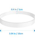 Five Pack Rubber Gasket Seals For Ninja Blender Replacement Rings That Snap In Snug 3.94 Inch Diameter Easy Install Fits