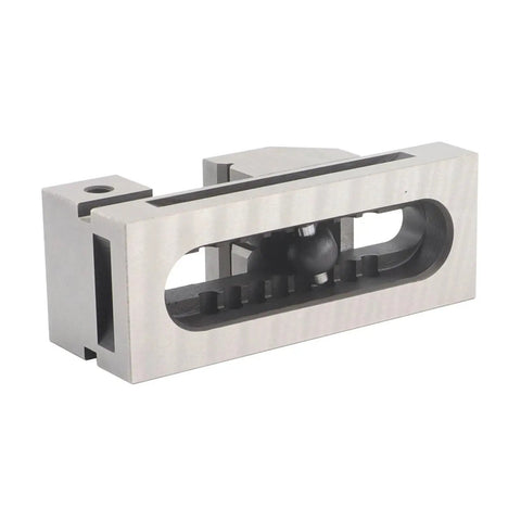 TMY Q50 High Precision Fast Acting Flat Vise And Right Angle Milling Bench Fixture For Surface Grinding, metal construction, compact design.