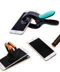 Pro Grade Phone Repair Tools Kit With LCD Screen Opening Pliers Suction Cup Spudger Disassembly Set For Iphone Samsung Huawei Xiaomi shown in use