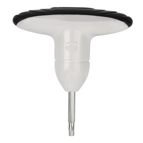 Golf Adjustment Torque Wrench Tool For TaylorMade FCT R1 R11s R11 R9 R5 Driver Hybrid Pro Grade Precision For Custom Club Fitting And Tuning Easy Quick Adjustments For Precise Setup, white plastic torque wrench with metal shaft