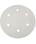 Heavy Duty 9 Inch Sandpaper With 6 Holes Premium Hook and Loop Discs For Electric Polisher Dust Extraction, close-up view.