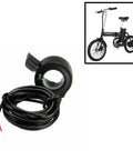 Thumb Throttle For Electric Bike And Scooter Responsive Hall Sensor 5V DC Motor Trigger Non Slip Grip Replacement Part Easy Install Black