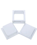 Pre Press Aluminum Mold 6061 CNC Machined Mold For Precise Casting And Durable Tooling Silver 2.5 By 2.5 Inch Pro Grade Molding Jig For DIY Projects And Pro Makers, square mold set