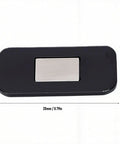 Strong No Drill Magnetic Cabinet Catches With Adhesive Backing Stainless Steel Latches shown with dimensions